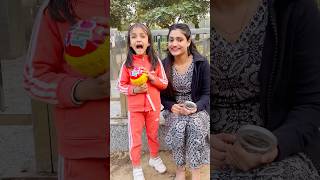 Prisha ko mila bada lollipop🍭 prishaandmom thegeetagurjar trending viralvideo shorts [upl. by Dasi]