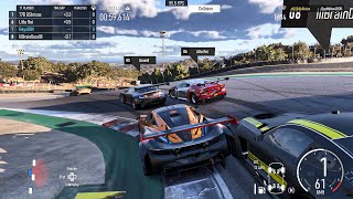 The Thrill of Chasing a No Stopper at Laguna Seca in GT3 [upl. by Zoila]