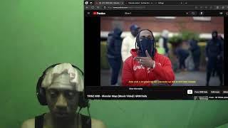 TRIGZ HRB  MONCLER MAYA MUSIC VIDEO reaction viral trending youtubeshorts shorts w3r3actz [upl. by Akehs]