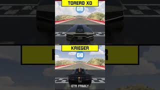 Pegassi Torero XO Vs Benefactor Krieger  Speed Test  GTA 5 Online [upl. by Ahrens]