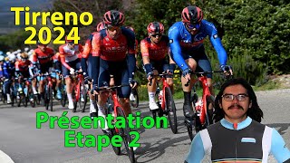 🚴‍♂️TirrenoAdriatico 2024🇮🇹  Etape 2 Présentation Parcours Pronos Météo [upl. by Florentia]