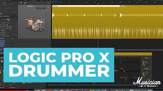 Logic Pro X Drummer Tutorial [upl. by Noned]