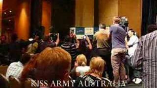 KISS Press Conference Part 1 [upl. by Eillit]