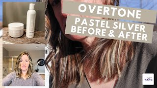 Overtone Pastel Silver  Before and After  All Things Fadra [upl. by Munster789]