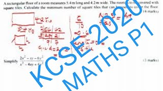 KCSE 2020 MATHS REVISION PART ONE [upl. by Ariaec339]