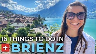 16 Things To Do in Brienz Switzerland  Lake Brienz Giessbach Brienzer Rothorn [upl. by Teuton]