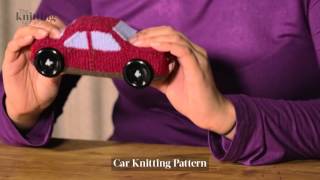 Car Knitting Pattern The Knitting Network WTD023 [upl. by Dnalevelc]