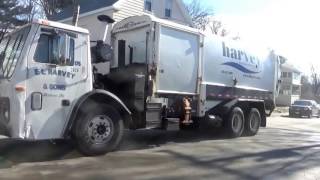 Harvey Waste amp Recycling Services 176 amp 172  Mack LEU Labrie Expert 2000s [upl. by Zorana]