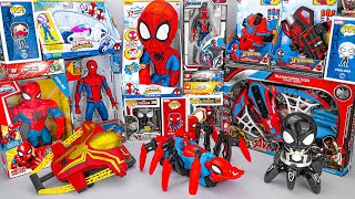 SpiderMan Toy Collection Unboxing Review Spidey and His Amazing Friends Toy Collection [upl. by Mathur]