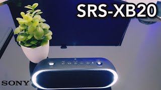 Enceinte Bluetooth Sony SRS xb20 [upl. by Ayk696]