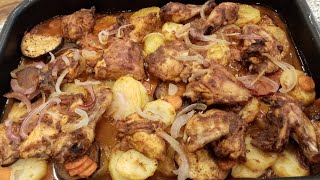 The Best Oven Baked Chicken EVER  Baked Chicken Recipe [upl. by Aynatan841]