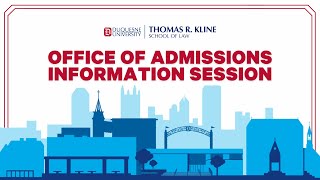 Admissions Information Session [upl. by Ronnica]