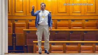 Man Throws Himself from Balcony in Romanian Parliament Protester Adrian Sobaru [upl. by Alakim]