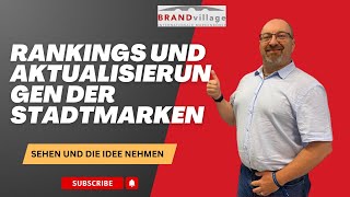 Stadtmarken im Vergleich  Ranking  MarkenNews  Top News  Marken Updates [upl. by Simdars24]