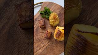 Crispy Potatoes hasselbackpotatoes potatorecipe food cooking crispypotatochips [upl. by Corder]