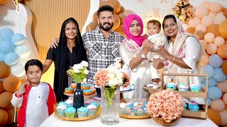 EBRU’S 1st BIRTHDAY CELEBRATION 🥳  Suhana  Basheer Bashi  Mashura [upl. by Pryor]