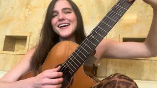 SOFI TUKKER  SophieSerenade  quotDeusa do Amorquot by Moreno Veloso Acoustic Cover [upl. by Einimod]