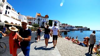 ⁴ᴷ CADAQUÉS walking tour Costa Brava Spain part1 4K [upl. by Ardnaek]