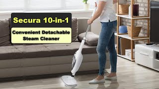 Best Steam Cleaner  Secura 10 in 1 Convenient Detachable Steam Cleaner [upl. by Merkley]