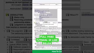 HOW TO COMPLETE THE FL180 JUDGMENT FORM FOR CALIFORNIA DIVORCE link to full video below [upl. by Eillek192]