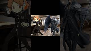 AI Parody Short  Yosuke explains quotWeebquot to Sephiroth ai aiparody funny anime [upl. by Oiludbo409]