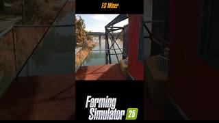 Climbing On The Dredger farmingsimulator25 fs25 fsminer [upl. by Ahseile]