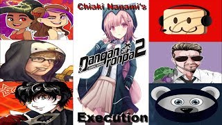 YouTubers React to Chiaki Nanamis Execution  SDR2 [upl. by Zoba246]