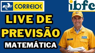 CONCURSO DOS CORREIOS  AS 10 QUESTÕES DE MATEMÁTICA QUE VÃO CAIR NA SUA PROVA  IBFC correios [upl. by Saunders]