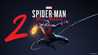 Jugando Marvels Spiderman Miles Morales  Directo 2 [upl. by Adaynek]