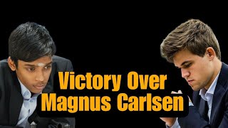 Praggnanandhaa Defeated World No1 Carlsen in Norway Chess Tournament 2024 [upl. by Mulvihill802]