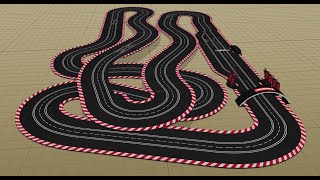 Slot Cars part IV  Expanding the track once more [upl. by Oznola]