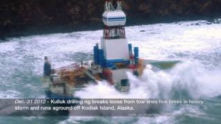 Shell Oil Arctic Drilling Accidents [upl. by Llevram]