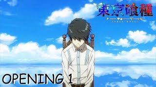 Tokyo Ghoul Opening 1  Unravel  Creditless  English  Romaji Subtitles [upl. by Latta]