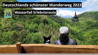 Deutschlands schönster Wanderweg 2023  WasserfallErlebnisroute in der Vulkaneifel  Tageswanderung [upl. by Oidualc]