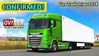 🚚IN DEVELOPMENT Euro Truck Driver 2024 by Ovilex Software  First News Video🏕  Truck Gameplay [upl. by Oniratac]