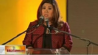 BT Jessica Soho kinilala sa 2014 CEO Excel Awards [upl. by Itnavart]