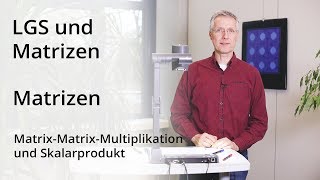 LGS und Matrizen  MatrixMatrixMultiplikation und Skalarprodukt [upl. by Lednyk850]