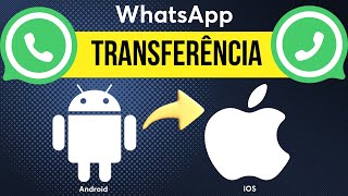 Como Transferir WhatsApp Android para iPhone [upl. by Rifkin]