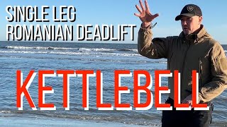 Kettlebell basic single leg Romanian Deadlift [upl. by Johiah]