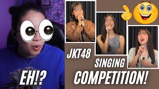 REACT JKT48 AKB48 GROUP NO1 SINGING COMPETITION TBS CHANNEL 129 MEI 2024 jkt48 akb48 [upl. by Moffitt]