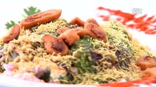 Bhakarwadi Chaat  Sanjeev Kapoors Kitchen [upl. by Oloapnaig]