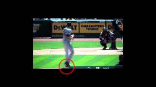 How To Make A Pitcher Pick Off Throw To First Base  Baltimore Orioles Right Handed [upl. by Hendel248]