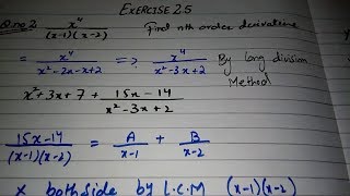 Nth Derivative Exercise 25Part2Calculus With Analytic Geometry by SM YUSUF [upl. by Glynnis868]