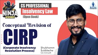 Detailed overview of CIRP  Insolvency Law  Shubhamm Sukhlecha [upl. by Kilian]