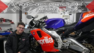 AP Workshops  MK1 Aprilia RS250 Restoration  Episode 1 [upl. by Ludlow4]