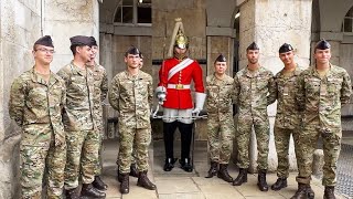 Heartwarming Moment Belgian Soldiers visits and this Happened [upl. by Kresic]