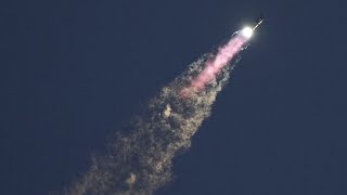 SpaceX makes history with fifth starship rocket launch [upl. by Lydnek]