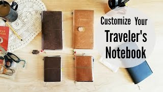 Midori Travelers Notebook Collection A closer look at the leather  Travelers Company [upl. by Ahseenak]