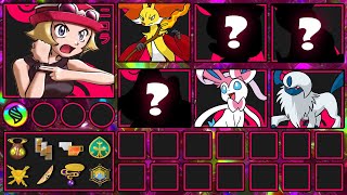 CHAMPION SERENA FULL KALOS POKEMON TEAM [upl. by Weixel]