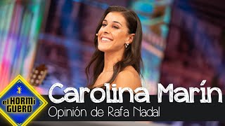 Carolina Marín opina sobre Rafa Nadal  El Hormiguero [upl. by Htims]